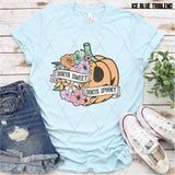 DTF Transfer - DTF004552 Sorta Sweet Sorta Spooky Groovy Pumpkin