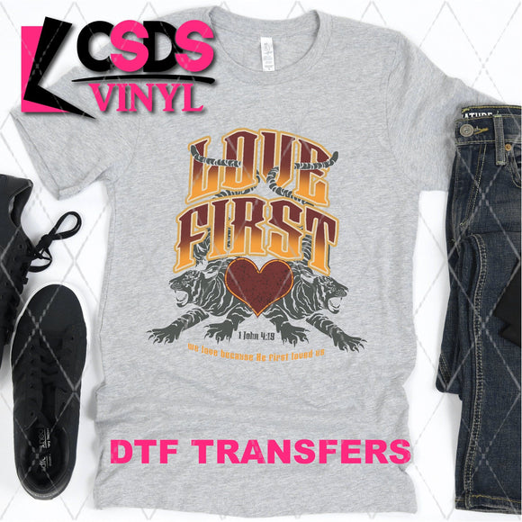 DTF Transfer - DTF004593 Love First
