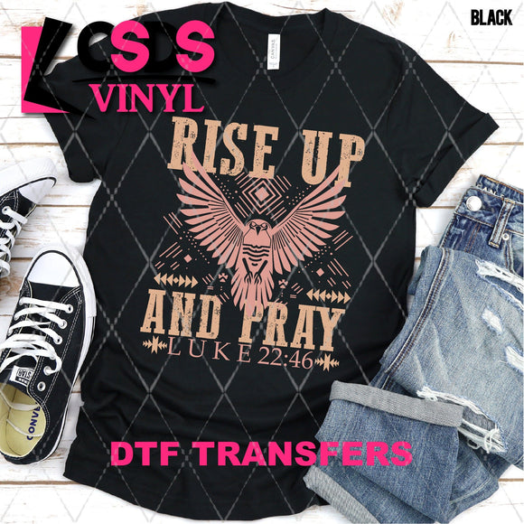 DTF Transfer - DTF004599 Rise Up and Pray