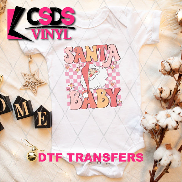 DTF Transfer - DTF004631 Retro Santa Baby