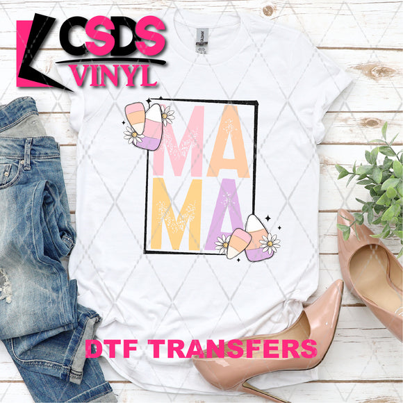DTF Transfer - DTF004653 Pastel Candy Corn Mama