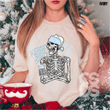 DTF Transfer - DTF004655 I Loathe Winter Entirely Skeleton