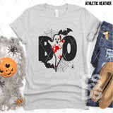 DTF Transfer - DTF004662 Boo Bloody Ghost Faux Embroidery