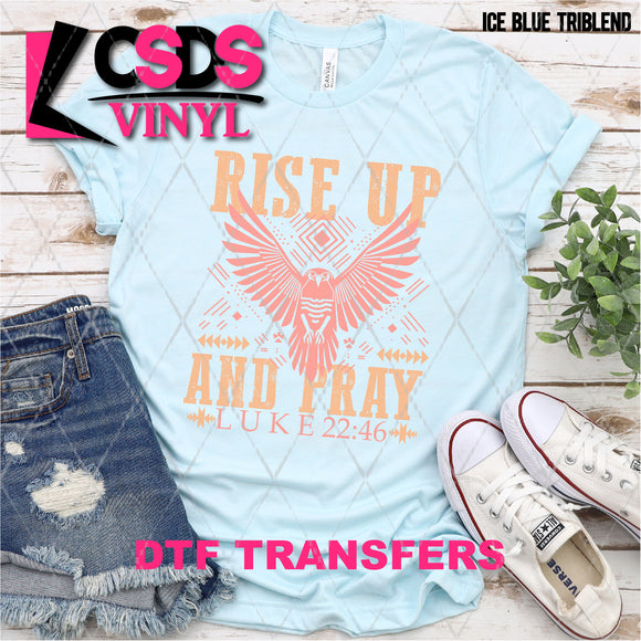 DTF Transfer - DTF004676 Rise Up and Pray