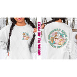 DTF Transfer - DTF004689 Gingerbread Kisses Christmas Wishes Sleeve