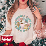 DTF Transfer - DTF004687 Gingerbread Kisses Christmas Wishes