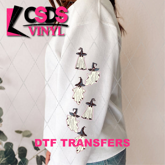 DTF Transfer - DTF004693 Get in Ghoulies We're Going Haunting Sleeve