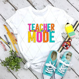 DTF Transfer - DTF004711 Colorful Teacher Mode