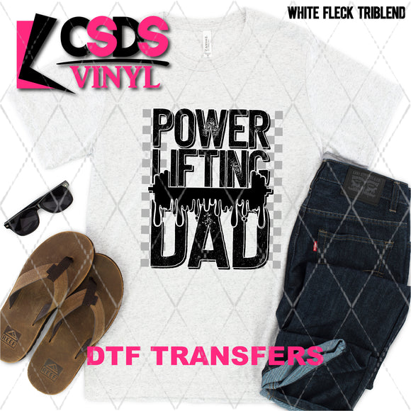 DTF Transfer - DTF004747 Powerlifting Dad