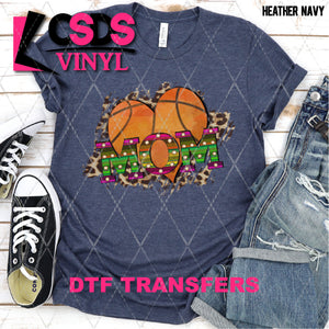 DTF Transfer - DTF004771 Serape and Leopard Basketball Mom