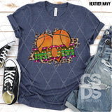 DTF Transfer - DTF004771 Serape and Leopard Basketball Mom