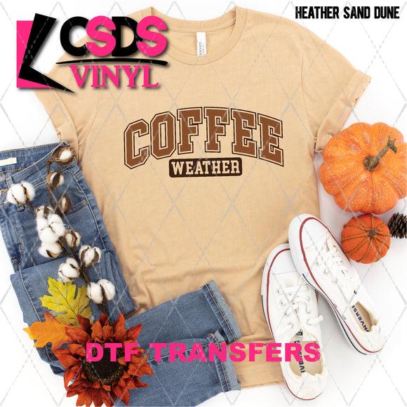 DTF Transfer - DTF004794 Coffee Weather