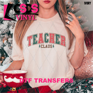 DTF Transfer - DTF004800 Teacher Claus