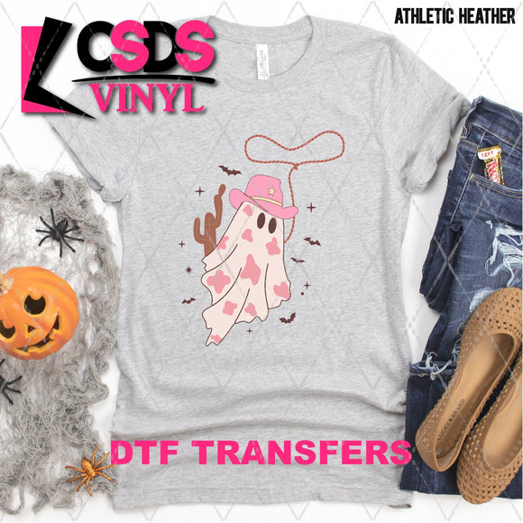 DTF Transfer - DTF004801 Western Roping Ghost