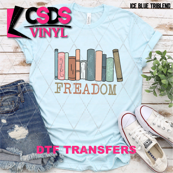 DTF Transfer - DTF004804 Freadom Books