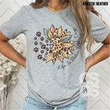 DTF Transfer - DTF004891 Life is Better with Dogs Sunflower