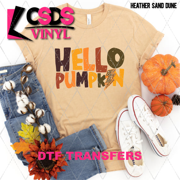 DTF Transfer - DTF004904 Hello Pumpkin