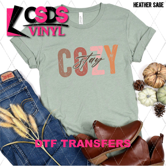 DTF Transfer - DTF004905 Stay Cozy