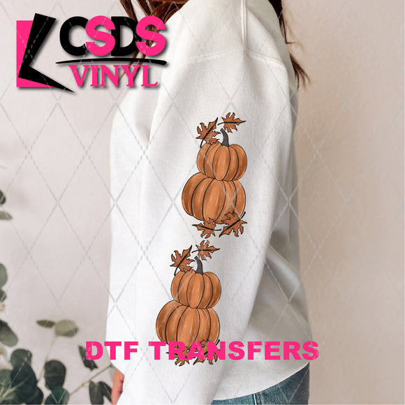 DTF Transfer - DTF004951 Watercolor Pumpkin Sleeve