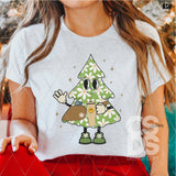 DTF Transfer - DTF004978 Boujee Christmas Tree