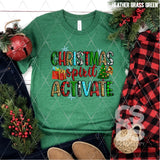 DTF Transfer - DTF005042 Christmas Spirit Activate