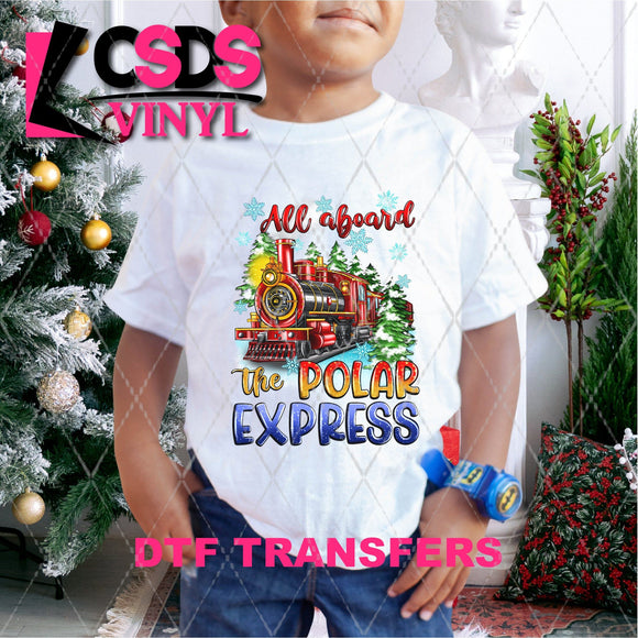 DTF Transfer - DTF005056 All Aboard the Polar Express