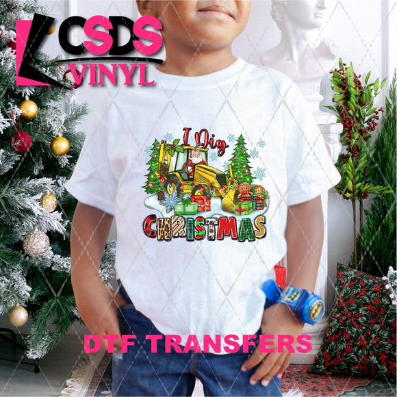 DTF Transfer - DTF005060 I Dig Christmas