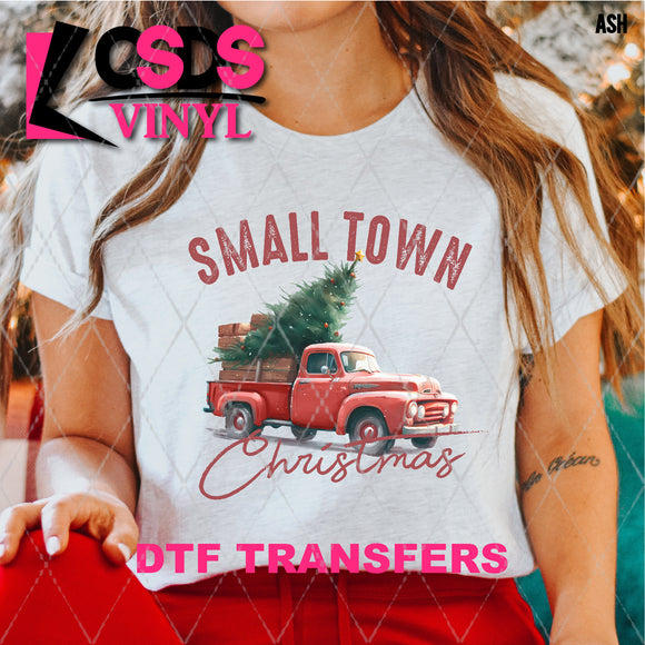 DTF Transfer - DTF005098 Small Town Christmas Vintage Truck