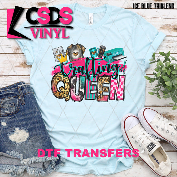 DTF Transfer - DTF005353 Crafting Queen