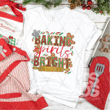 DTF Transfer - DTF005366 Baking Spirits Bright Faux Embroidery/Sequins