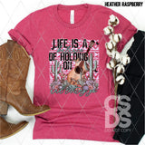 DTF Transfer - DTF005431 Life is a Balance of Holding On and Letting Go