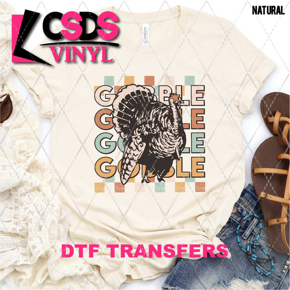 DTF Transfer - DTF005433 Gobble Gobble Turkey