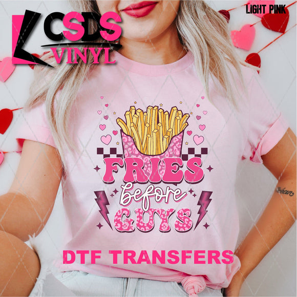 DTF Transfer -  DTF005522 Fries Before Guys