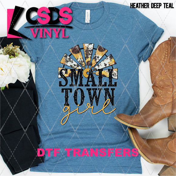 DTF Transfer -  DTF005542 Small Town Girl