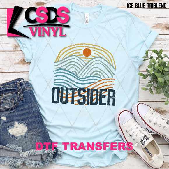 DTF Transfer -  DTF005562 Outsider