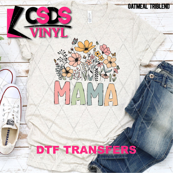 DTF Transfer -  DTF005568 Floral Mama