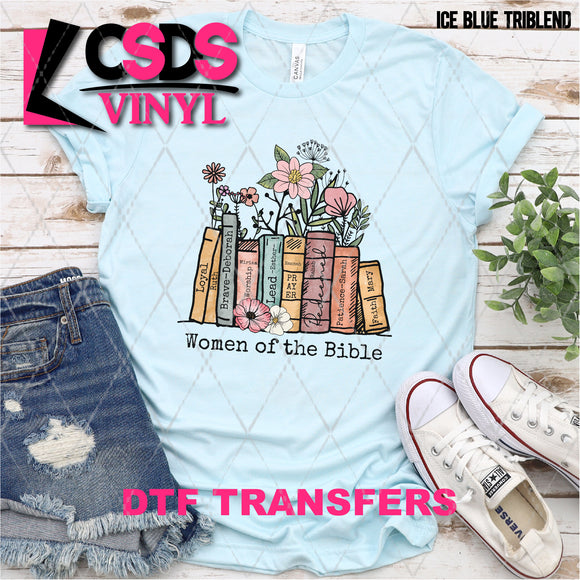 DTF Transfer -  DTF005622 Women of the Bible