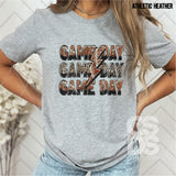DTF Transfer -  DTF005640 Football Game Day Stacked Word Art