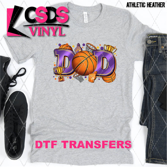 DTF Transfer -  DTF005644 Basketball Dad