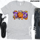 DTF Transfer -  DTF005644 Basketball Dad