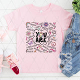 DTF Transfer -  DTF005690You Are Affirmations