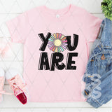 DTF Transfer -  DTF005691 You Are Affirmations Pocket