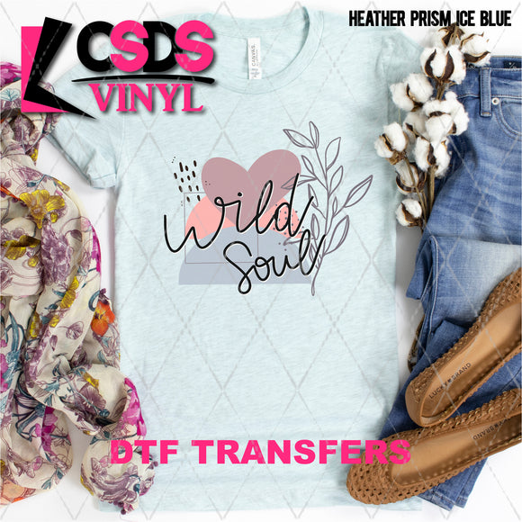 DTF Transfer -  DTF005727 Wild Soul