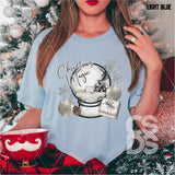 DTF Transfer -  DTF005755 Christmas Magic Snow Globe