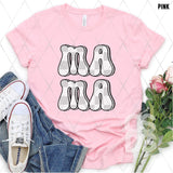 DTF Transfer -  DTF005789 MA MA Grey Checkered