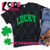 DTF Transfer -  DTF005842 Lucky Varsity