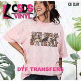 DTF Transfer - DTF005864 Anti Social Butterfly