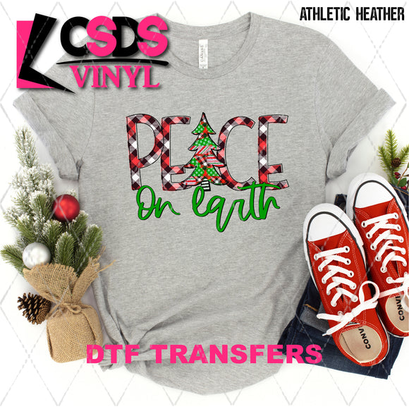DTF Transfer - DTF005874 Peace on Earth