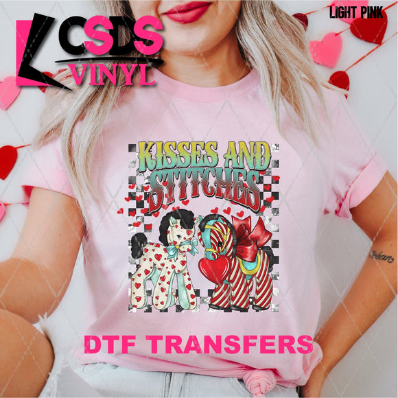 DTF Transfer - DTF006759 Kisses and Stitches