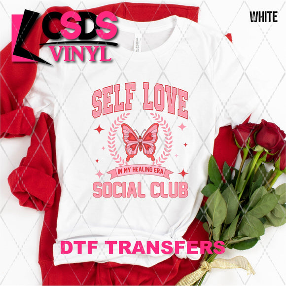 DTF Transfer - DTF006770 Self Love Social Club